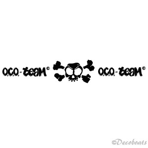 Sticker logo Oco-Team