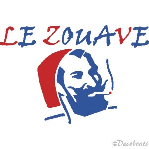 Sticker Le Zouave