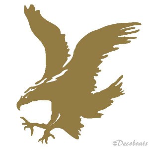 Sticker grand aigle royal