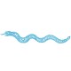 Sticker serpent de mer bleu ciel babord