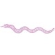 Sticker serpent de mer lilas babord