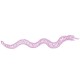 Sticker serpent de mer lilas tribord