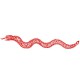 Sticker serpent de mer rouge feu babord