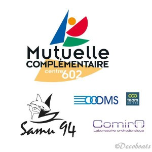 Lot adhésifs voile pour SAMU 94