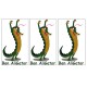 Lot 3 stickers Ben Aligator