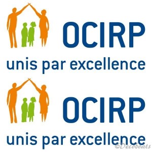 Lot de 2 stickers logo Ocirp