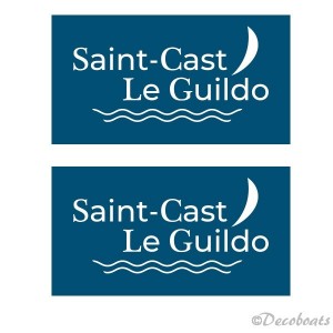 Stickers voile sponsor St Cast