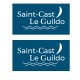 Stickers voile sponsor St Cast