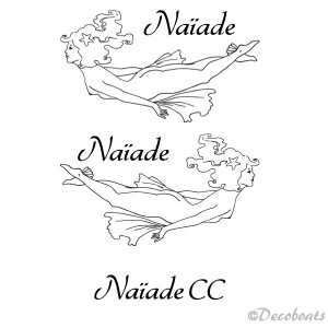 Stickers personnalisés Naïade