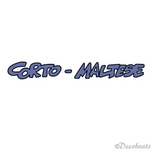 Sticker nom Corto Maltesse