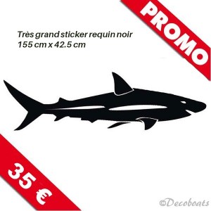 Promo grand sticker requin