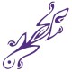 Sticker Salamandre violine
